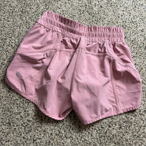 Lululemon Tracker Short 4" Pink Puff Size 6 Swift Activewear Running Athletic - Picture 2 of 6
